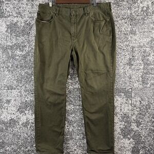 Polo Ralph Lauren Mens 38/30 (Actual 38 X 29) Blue Label‎ Green Chino Pants